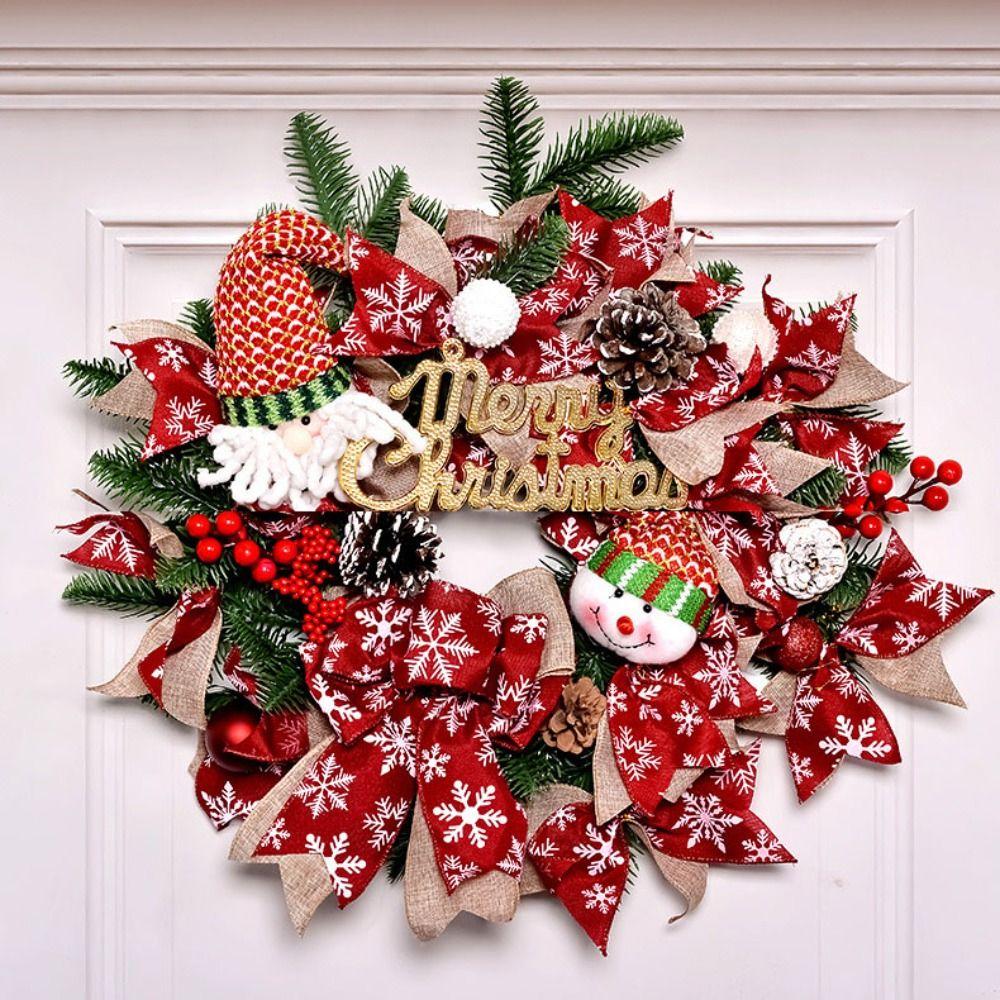 9Metres/roll Christmas Tree DIY Wreath Bows Ribbons Cartoon Gift Wrapping Ribbons  Craft Supplies