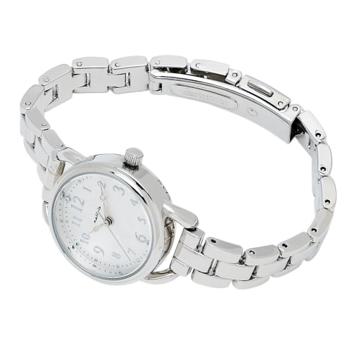 

Fieldwork Women s Analog Watch, 5 ATM Water Resistance, Metal Band, Silver/White, WP Aqua, ASS173P-1
