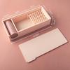 Polymer Clay Cutter Anti-Stick Starch Box With Brush Soft Ceramic Powder Storage Box Diy Earrings Jewelry Auxiliary Tools