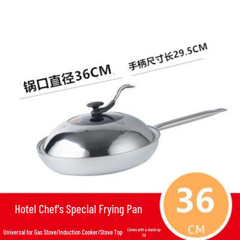 LIEI Thickened Non-stick Flat Frying Pan