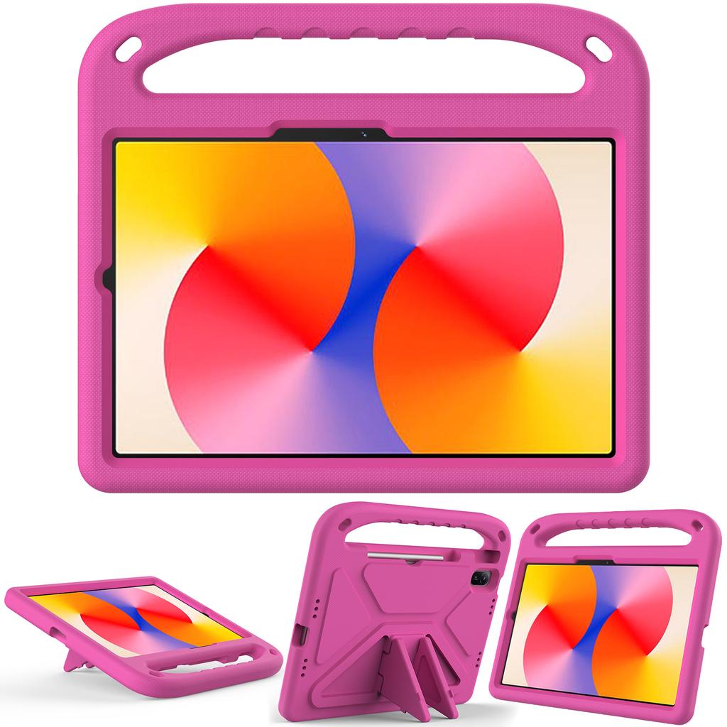 Built-in Kickstand EVA Case for Huawei MatePad SE 11 2024 2023 2021 Kids Friendly Cover Shockproof Protection with Hand Holder