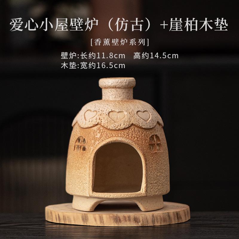 Liebe Herz Haus Räucherstäbchenhalter Diffusor Räuchergefäße Weihen Duftverteiler Weihrauchgefäß Wohnaccessoires Ornamente Zubehör