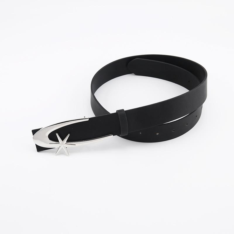 Stylish Denim Belt For Women With Smooth Alloy Buckle Versatile And Trendy Belt In Stock