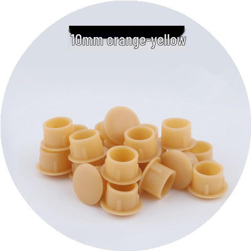 Plastik Vida Dişli Delik Tıpa - Mobilya Menteşeleri ve Donanımlar İçin Dekoratif Kapak