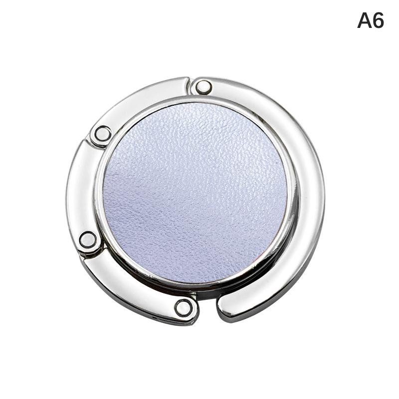 

Круглый портативный складной металлический крючок для сумки, вешалка для сумок, держатель для хранения женских сумок для использования в помещении, на открытом воздухе, в офисе, на столе