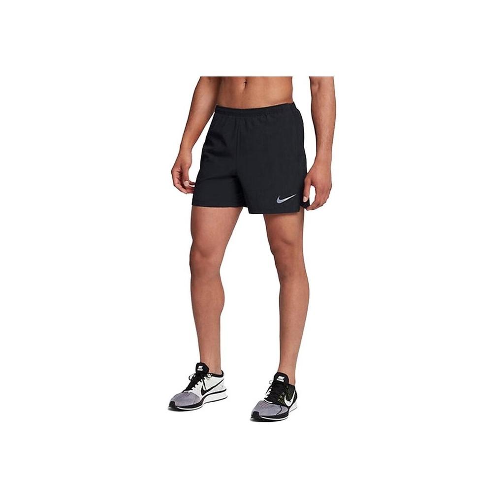 Nike Logo Print Elastic Waist Sports Shorts Men Shorts Black 892910-010