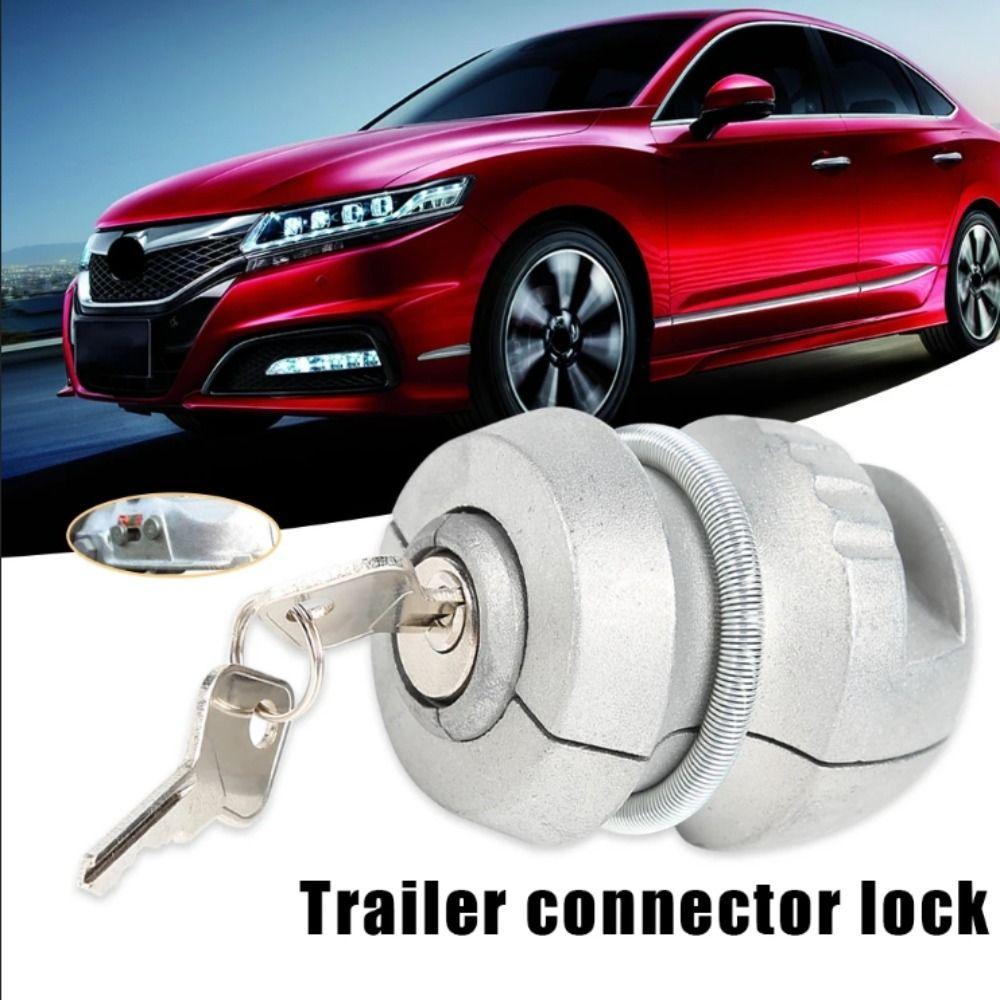 Dust Resistant Anti-Theft Lock Corrosion Resistant Coupling Tow Trailer Parts  Tow Vehicles