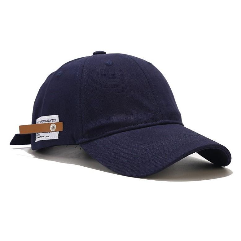 

Мужская и женская бейсбольная кепка, повседневная бейсболка, шляпа от солнца, модная кепка с утиным языком для пар Pack of 1 темно-синий