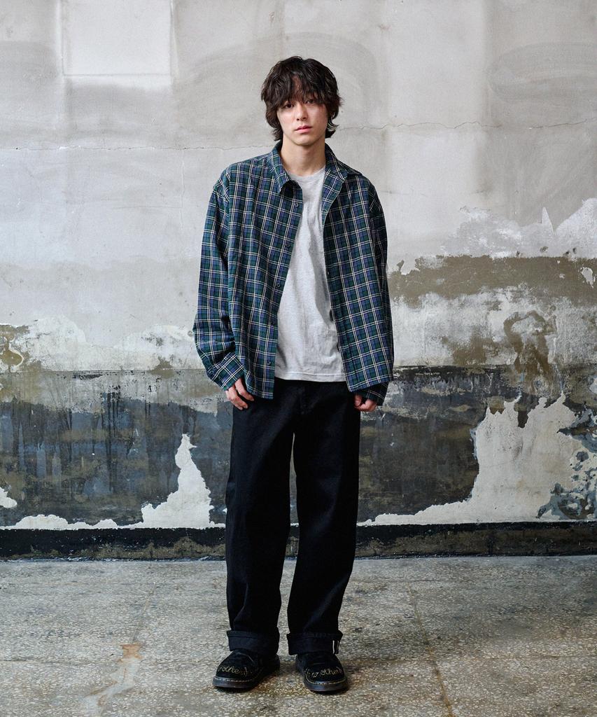 DENMADE Den1091 Selvedge Wide Fit (Jet Black)