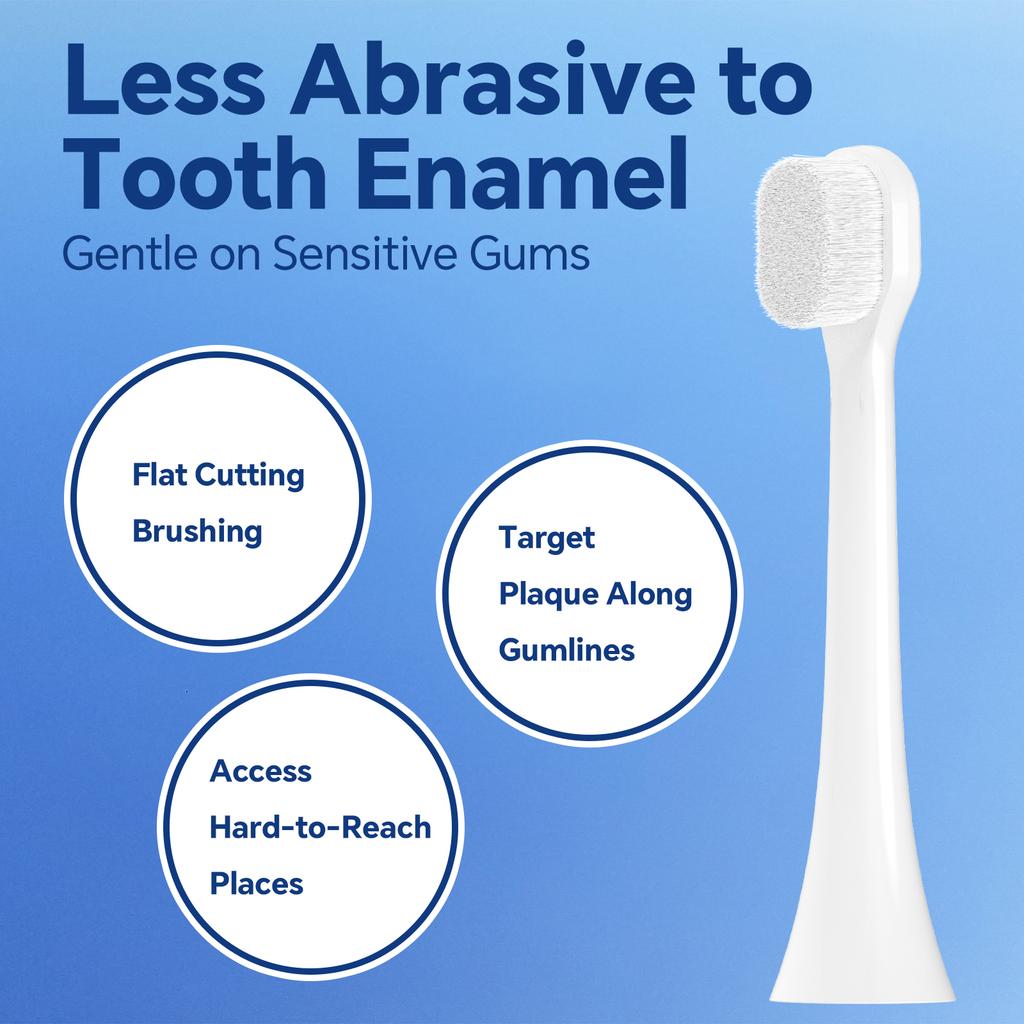 Ultra Soft Small Brush Heads Compatible with Philips Sonicare Electric Toothbrush for Sensitive Teeth Gums Refill 4100 5100 6100