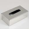 Stainless Steel Rectangular Tissue Box Holder for Bathroom & Vanity | Modern Paper Dispenser