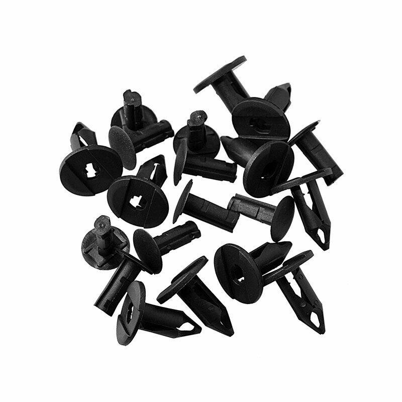 50pcs Longer Long Panel Clips For Vw Transporter Black T4 T5 T6 Trim Van Carpet Camper Car Interior Clips Fasteners Auto Parts