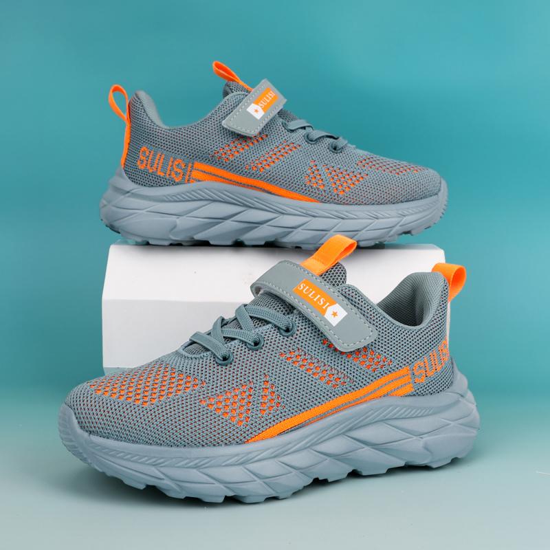 

Новые весенние хиты продаж удобные детские спортивные туфли для отдыха модные универсальные кроссовки для больших мальчиков 28 серый