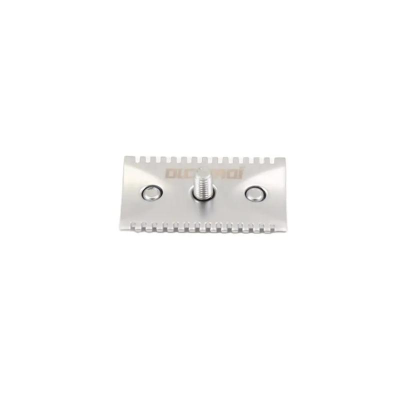 Yaqi Herren Tragbarer Chromfarbener Mellon Herren Sicherheitsrasierkopf Für Rasierhobel Einfache Hohe Qualität Ersetzen Rasierköpfe