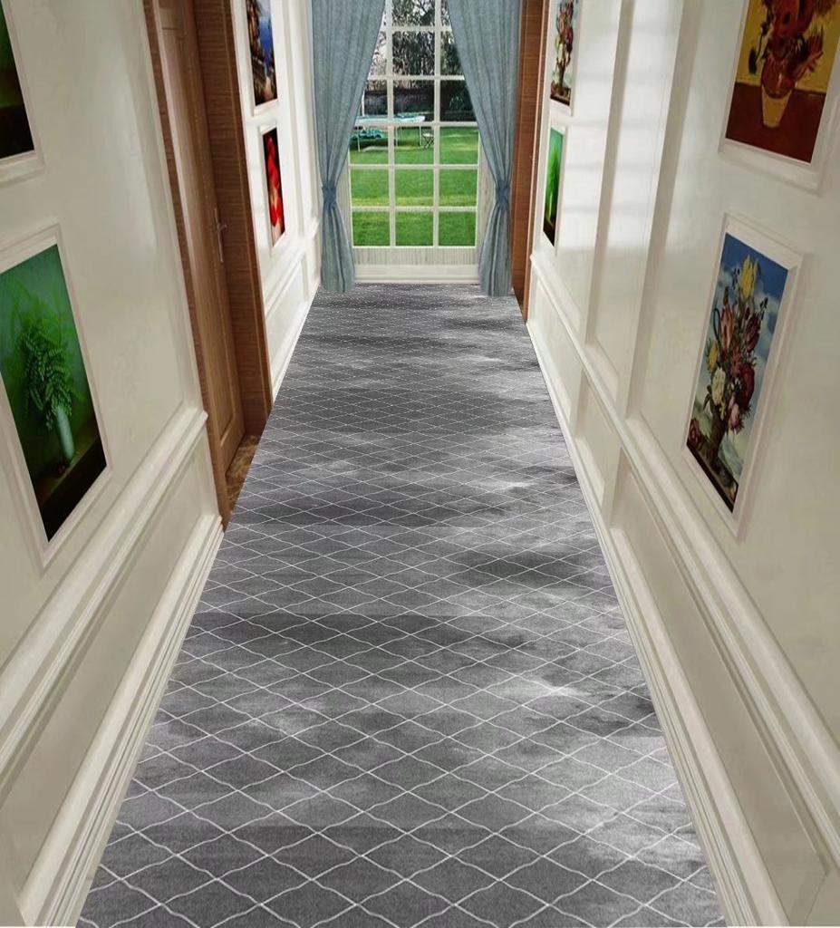 Modern Runner Long Corridor Carpets Washable Luxury Hallway Decor Home Floor Mats Entryway Rug