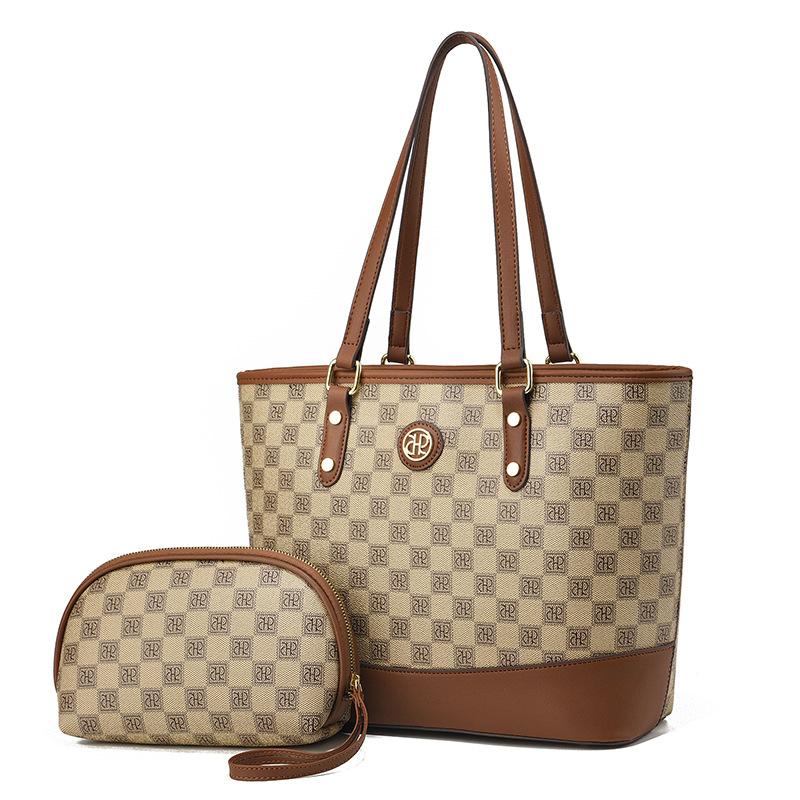 Women's bag 2025 new fashion office worker large-capacity handbag versatile shoulder messenger bag women's bag women's tide