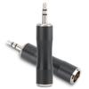 2PCS 3.5mm Male To Gold Plated Mini XLR 3pin Male Balanced Audio Adapter Connector