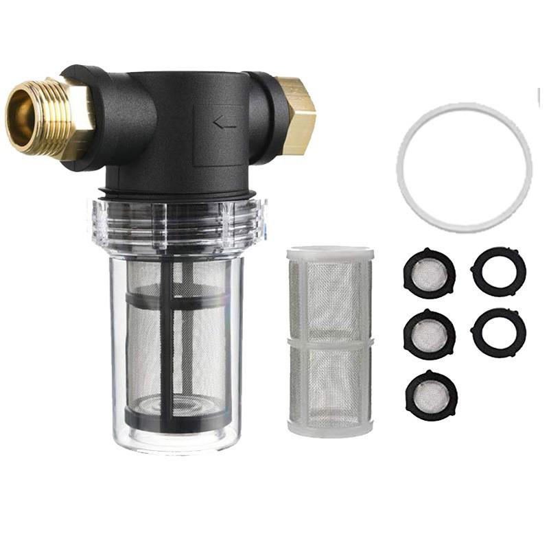 High-Pressure Pre-Filter 3/4 Inch Garden Hose Mesh Filter