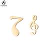 Hip-hop Stainless Steel Microphone Guitar Earring for Women Musical Ear Jewelry Girls Music Party Earrings Gift Accessories