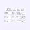 Compatible Mercedes-Benz GLB-Series Tail Number Badges: GLB53, GLB180, GLB200, GLB250