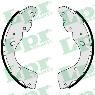 Lpr Brake Shoes Kit, Drum Brakes 01073 Rozmiar 026