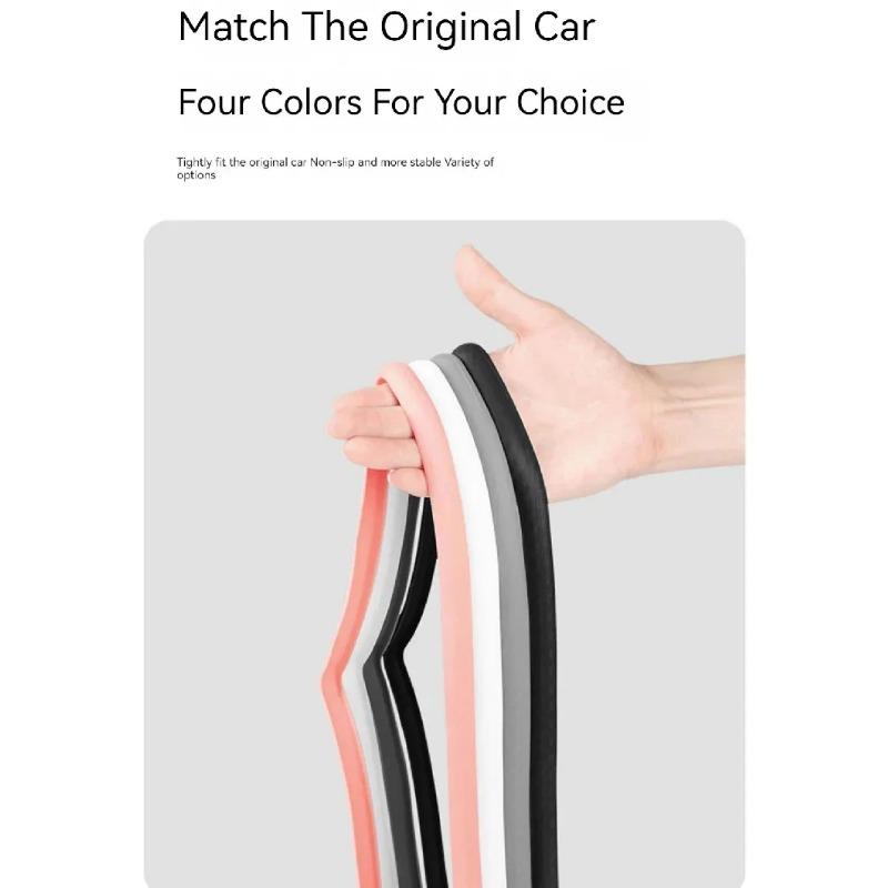 Screen Protector Suitable for Tesla Model3/Y Silicone Frame Central Control Navigation Screen Protector Anti-collision Interior