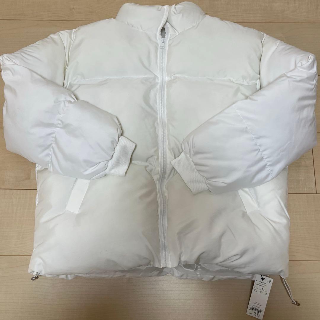 [New and unused] WEGO Filled Puffer Jacket White Volume Outer