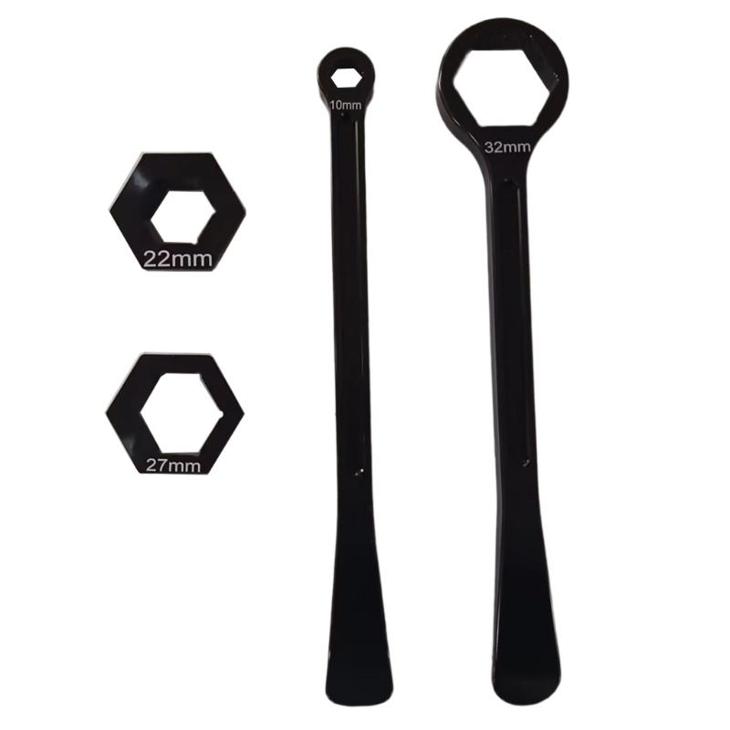 

Motorcycle Tire Change Kit Tire Removal Installation Tool Motorbike Tyre Repair Tool Aluminum Tire Lever Wrench Tool чёрный