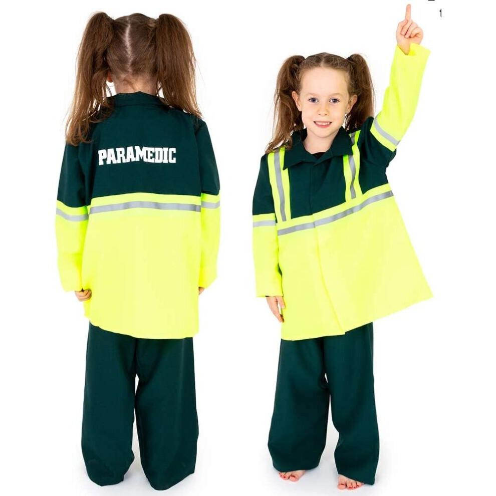 Kids Paramedic Costume, High Quality Kids Paramedic Dress Up 3-5 Years | Kids Dress Up Fancy Dress for Kids & Toddlers | Dress Up for Girls & Boys,