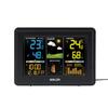  Wireless Digital Weather Station RCC Atomic Alarm Clock Calendar Temperature Humidity Moon Phase Barometer Forecast Sensor