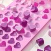 Silikon-Kerzenform mit 55 Fächern, Herz-Form, Valentinstags-Kerzenherstellungsset, DIY-Liebeskuchen, Schokoladenbackform, Partygeschenke