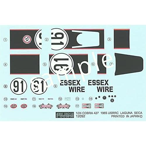 Fujimi Model 1/24 Real Sports Car Series No. 56 Cobra 427SC Race Spec RS-56
