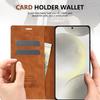 Business Wallet Cards Solt Phone Case For Samsung S26 Ultra S25 Plus S24 S23 A36 A56 Flip Strong Magnetic Book Pocket Cover