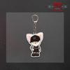 Stray Kids dominATE World Tour SKZOO Keychain, Kpop Idol Cartoon Animal KeyRing Bag Pendant, Black Baseball Outfit Fan Collectible Gift for STAY