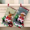 Christmas Stockings Large Capacity Christmas Socks Santa Claus Snowman Christmas Tree Decorative Bag Candy Bags Xmas Gift Bags