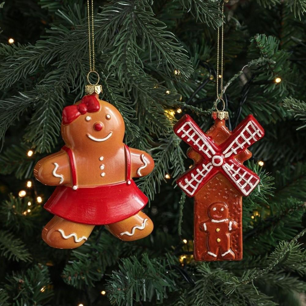 Plastové vánoční ozdoby perníčků Vánoční dárek