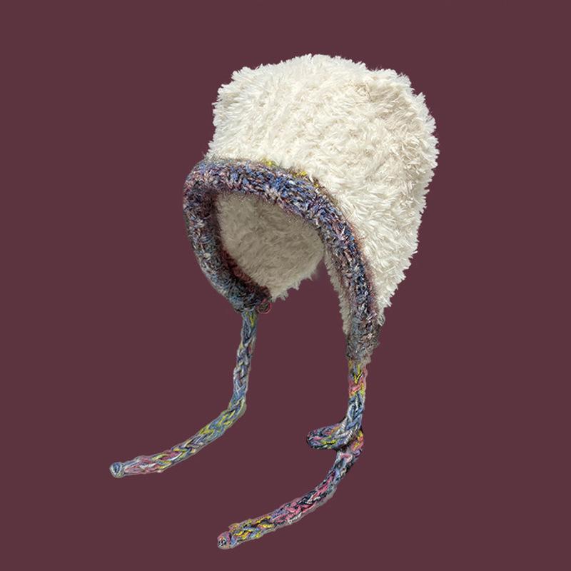 New Stacking Hat Wool Hat Women's Autumn and Winter Lei Feng Cold and Warm Knitted Hat Headgear