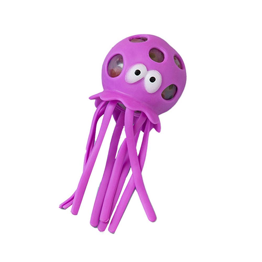 Pop Eye Squeeze Cartoon Fruit Sensory Toys Fun Novetly Fidget Stress Relief Anxiety Eyeball Bouncing Toy Gifts For Kids Adults