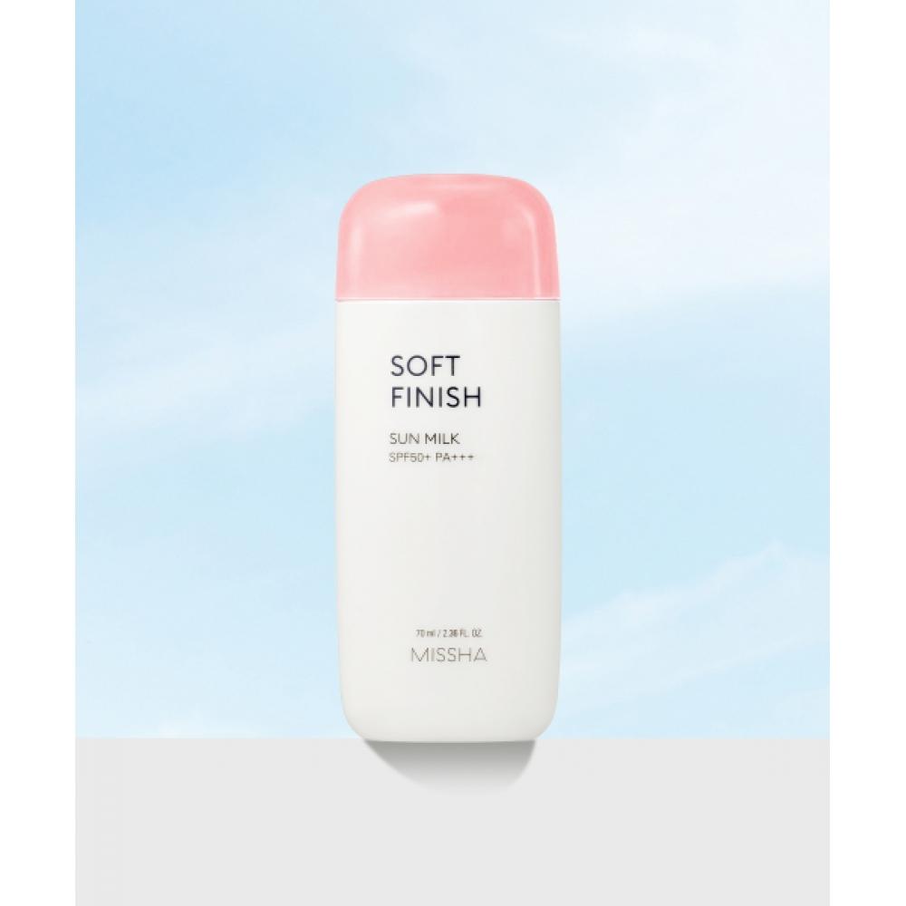 Missha All Around Safe Block Soft Finish Sun Milk 70ml FREE