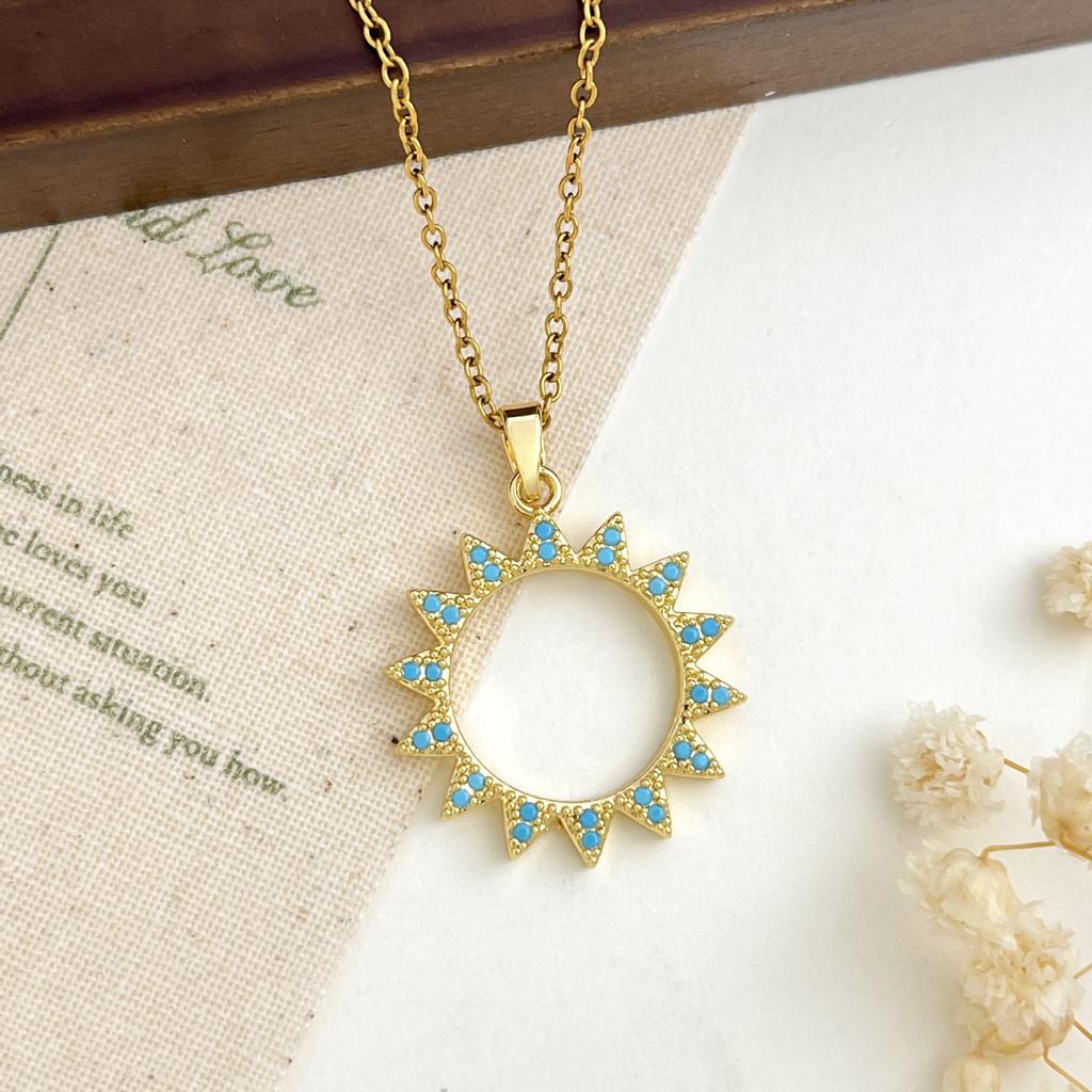 Ocean Sea Star Necklace Accessory Women's Unique Fashion Style Versatile Collar Chain