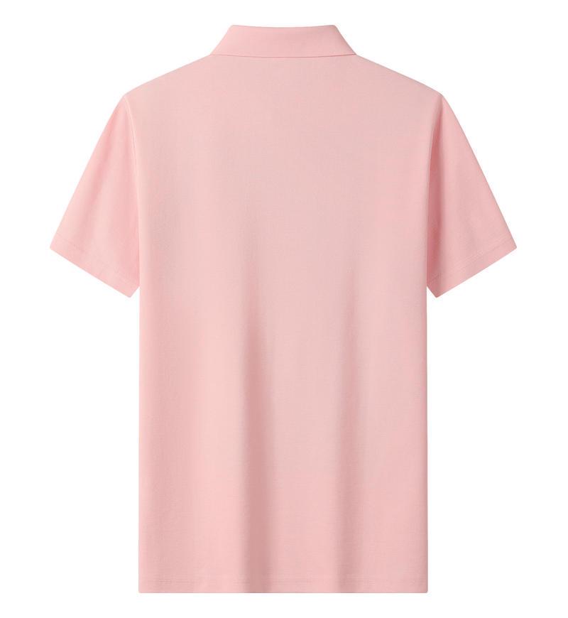 Solona Ice Silk Collared Polo T-Shirt for Office and Group Wear, Short Sleeve with Logo Print.