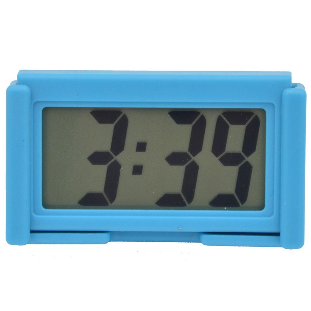 Portable Electronic LCD Screen Digital Clock Calendar Table Clock Mini