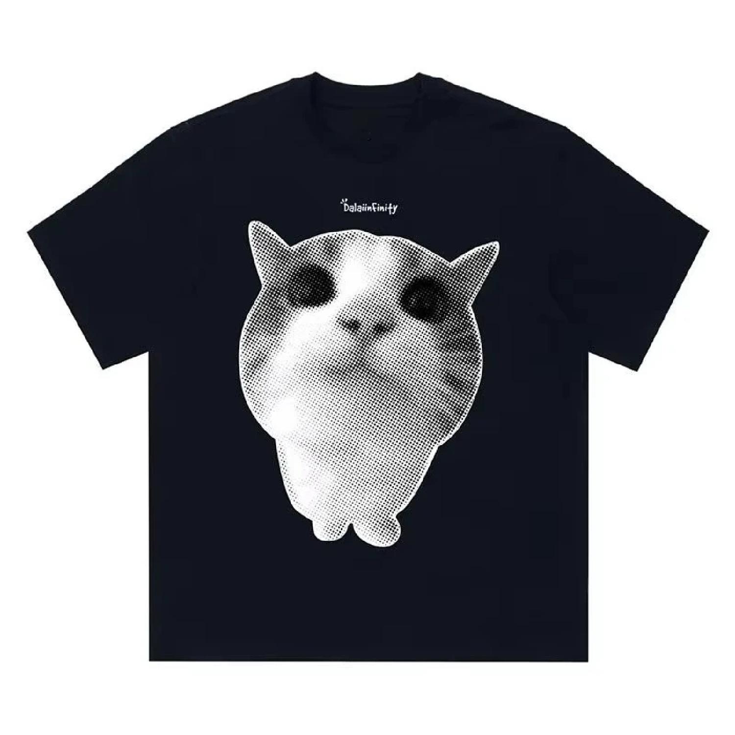 

European Summer Bestseller Ultra-clear Printed New Men s and Women s Loose, Comfortable Pure Cotton Breathable T-shirts XXXXXL