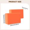 2 Pieces Yoga Blocks EVA Foam Anti Slip Soft Exercise Accessories for Gym Stretching