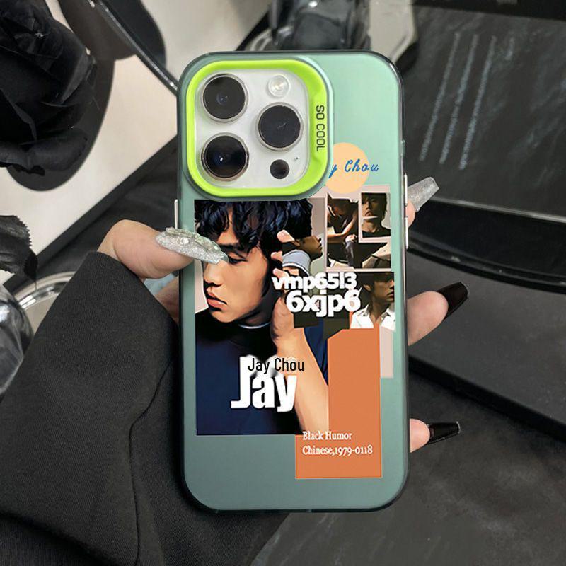 Jay Chou iPhone Case for 11 To 15 Pro Models - Laser Design