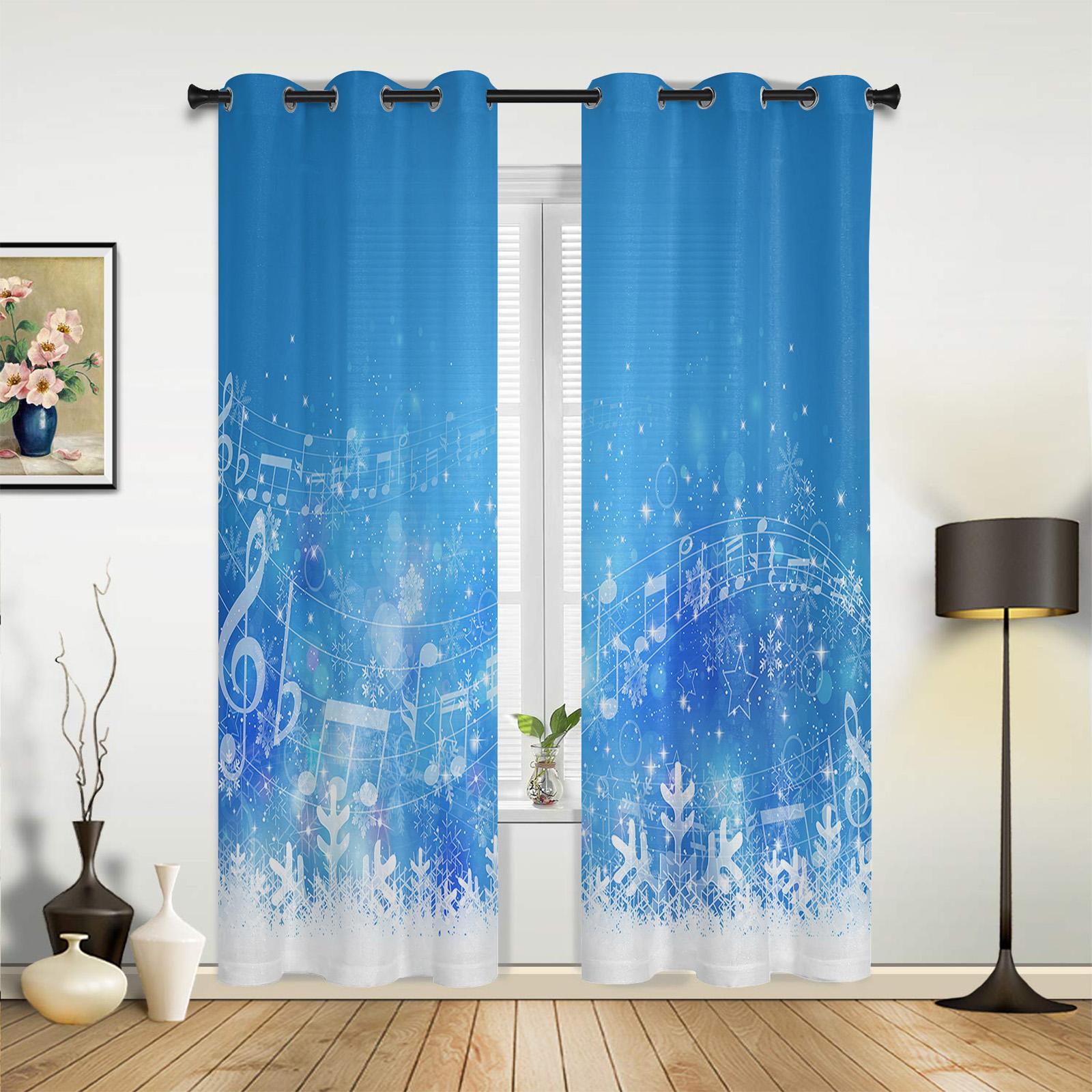 

Шторы в китайском стиле с черным драконом и синим узором для спальни, гостиной, драпировки для кухни, детской комнаты, оконная занавеска, современный домашний декор 135W x 245H(cm) x2