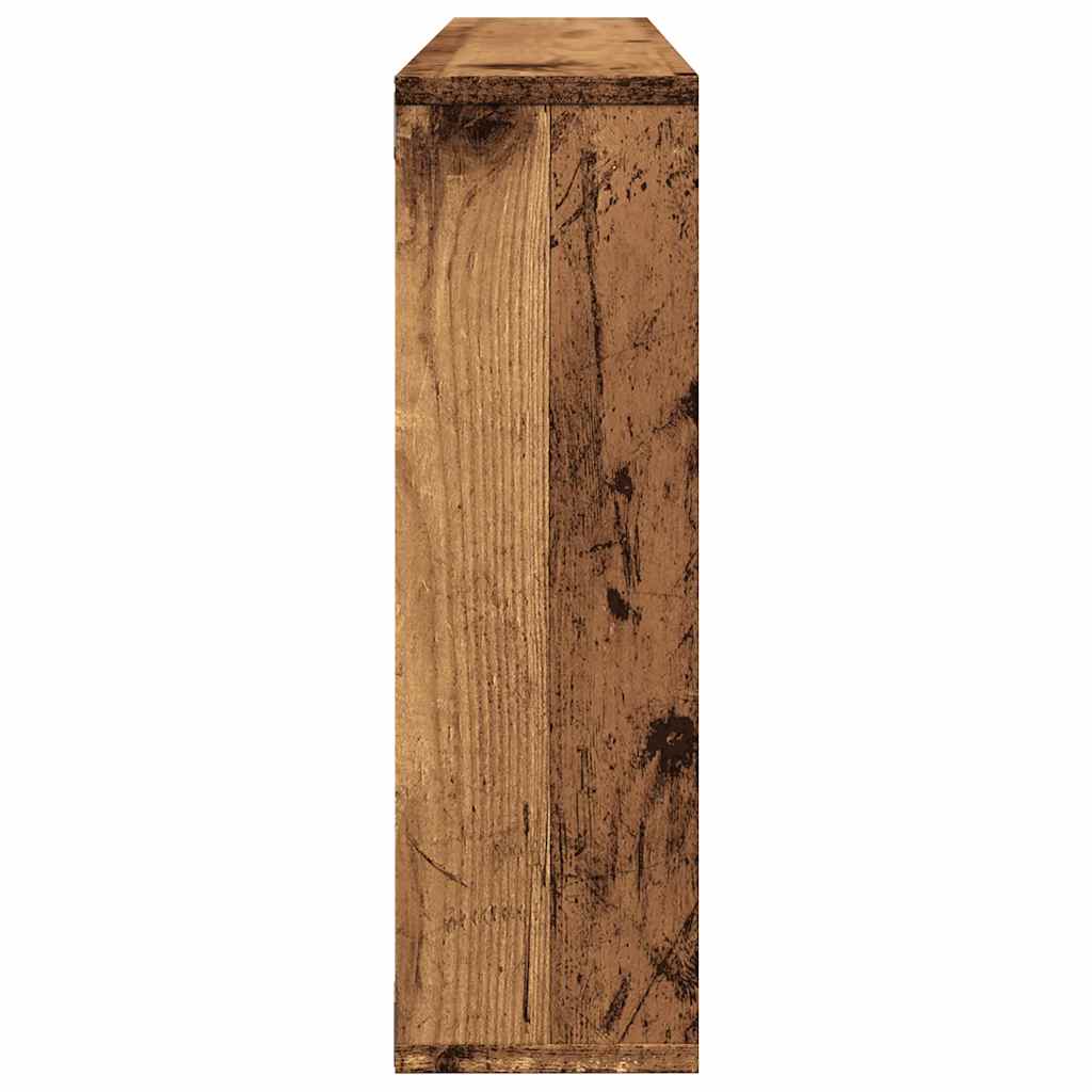 Wall Shelf Old Wood 85X16X52.5 Cm Glued Wood