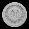 Rosette Leaves Silicone Mold For Resin Cake Diy Chocolate Sugar Baking Mould Picture Frame Molding Decoration Tool