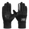 Winter Riding Gloves Men Windproof Warm Fleece Lined Touchscreen Anti-Slip Outdoor Cycling