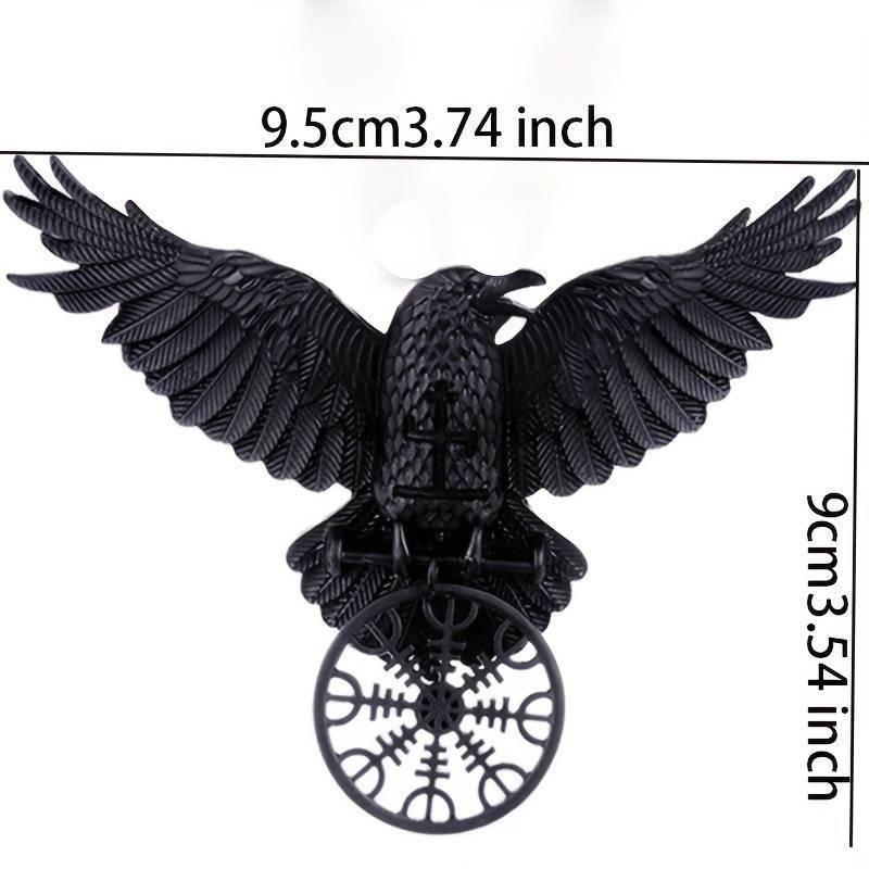 1/2 Stück Halloween Vintage Krähen Haarspange Gothic Wikinger Hexe Haarnadel Cosplay Party Haarschmuck Für Frauen Schmuck